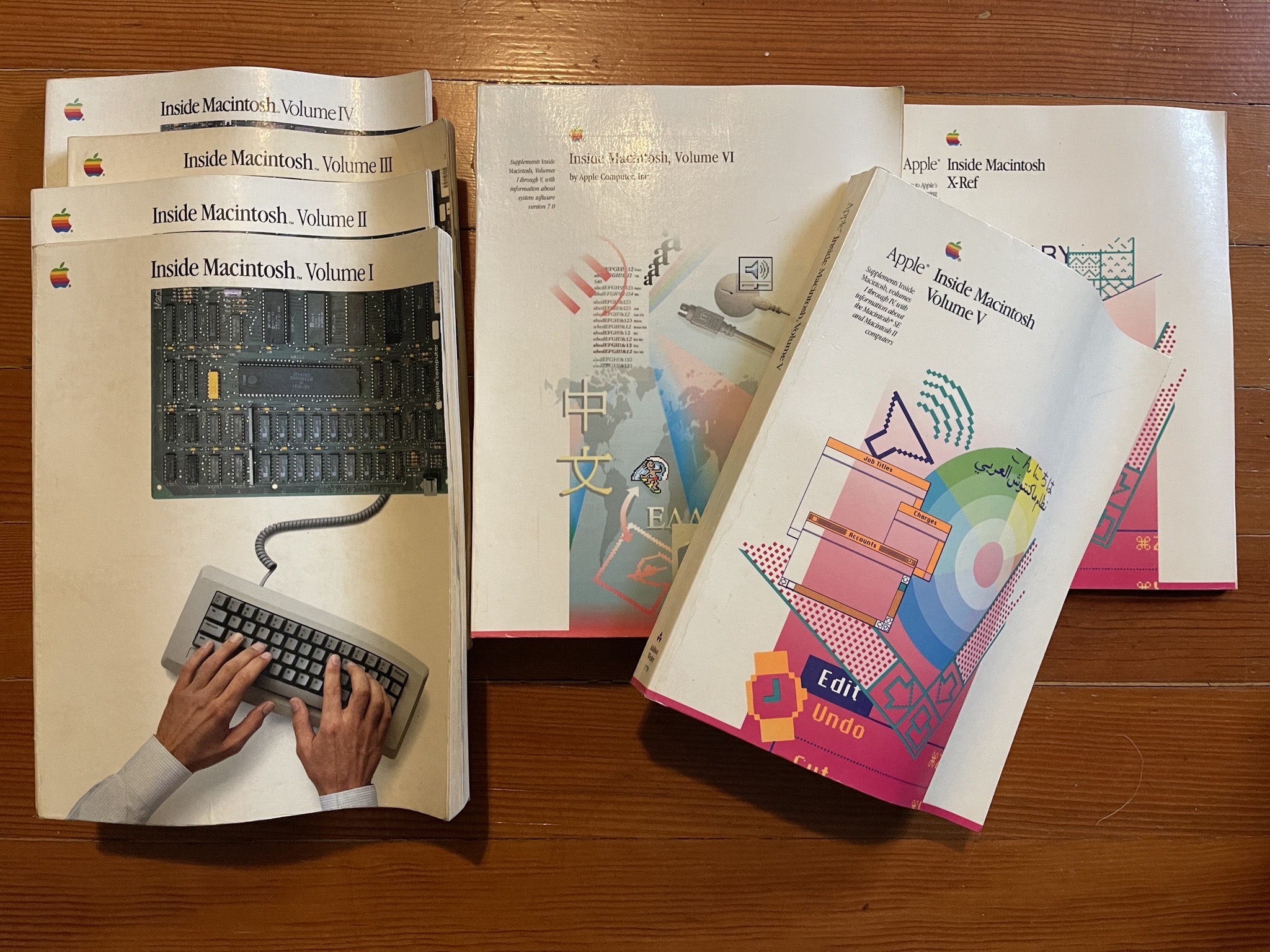 Inside Macintosh reference books