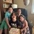 Author and his kids with his birthday cake