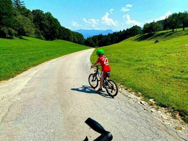Endlich geht es bergab