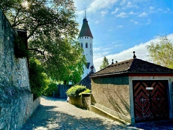 Auf dem Thuner Schlossberg
