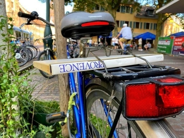 Typischer Anblick in Freiburg: Überall Fahrräder