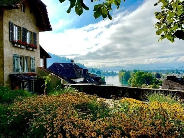 Ausblick vom Thuner Schlossberg