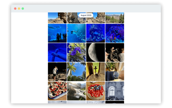 Die Foto-Bibliothek auf fischr.org zeigt verschiedene Natur- und Unterwasseraufnahmen sowie Fotos von Monden und Statuen.
