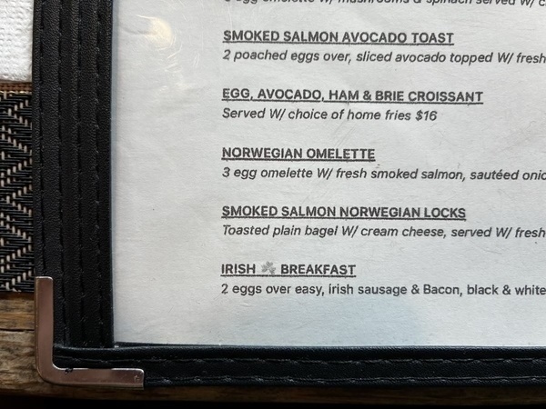 breakfast