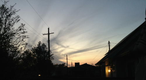 A Texas sunset