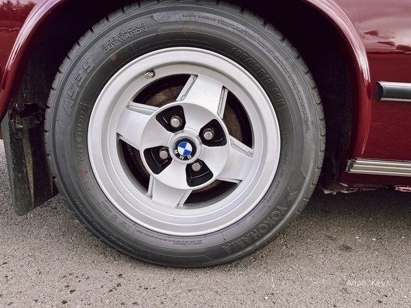Vintage BMW wheel and roundel