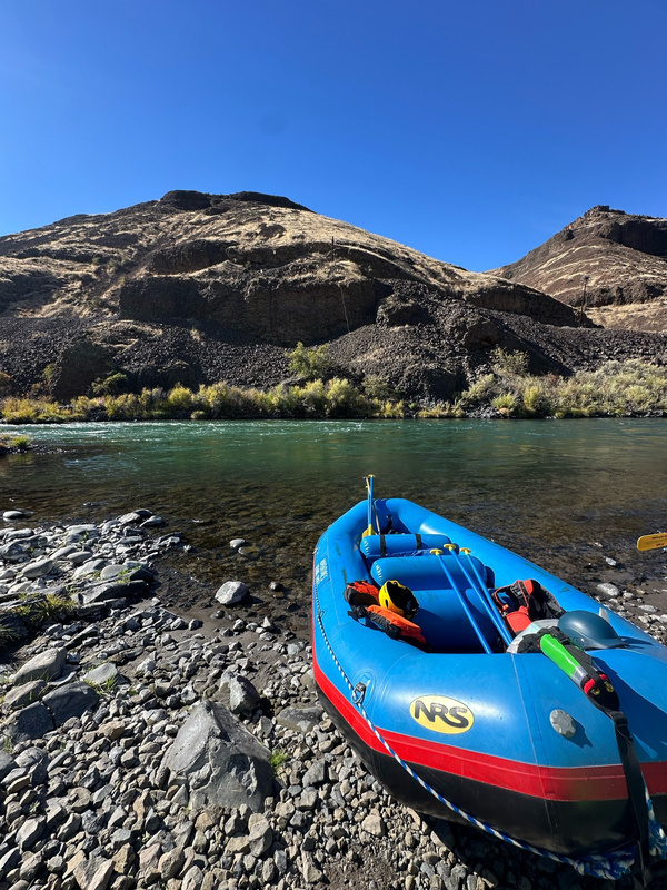 Got to white water raft the Deschutes with Adventures Without Limits for their volunteer …