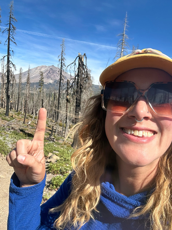 Got in a great 11 mile hike in Lassen. Passed 11 lakes and got fun views of Lassen Peak …