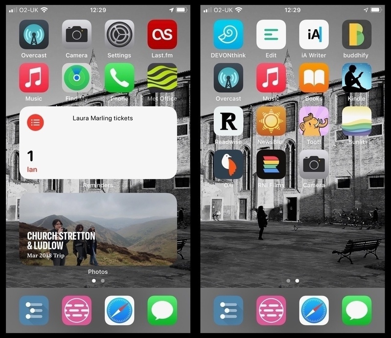 Homescreens