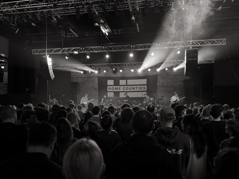 Home Counties band on stage